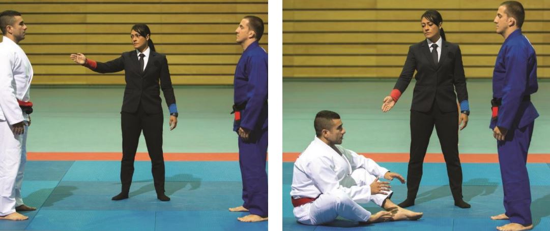 Luật thi đấu Ju-jitsu Quốc tế: Hiệu lệnh của trọng tài Luật thi đấu Ju-jitsu Quốc tế: Hiệu lệnh của trọng tài